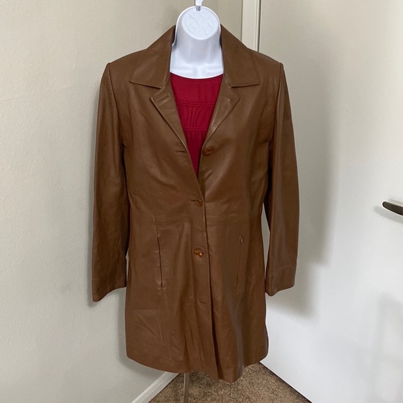 Ferra Pelle Specializate Turkish Leather Coat - Picture 1 of 13